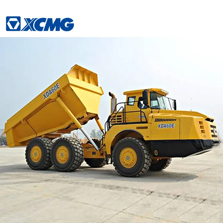 XCMG Official Good Articulated Mining Dump Truck 60ton XDA60E Dump Trucks For Sale